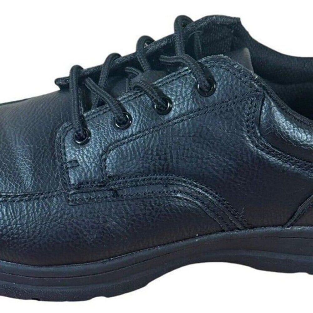 Perry Ellisc Men's Size 10 Work Shoes Portfolio Eldridge Black Lace Up Comfort - Picture 3 of 10